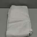 H.VERSAILTEX Primitive Linen Curtains 100% Blackout Curtain Drapes Burlap Fabric Curtains with White Thermal Insulated Liner, Grommet Top Drapes Living Room/Bedroom (2 Panels, 52 x 45 Inch, Ivory)