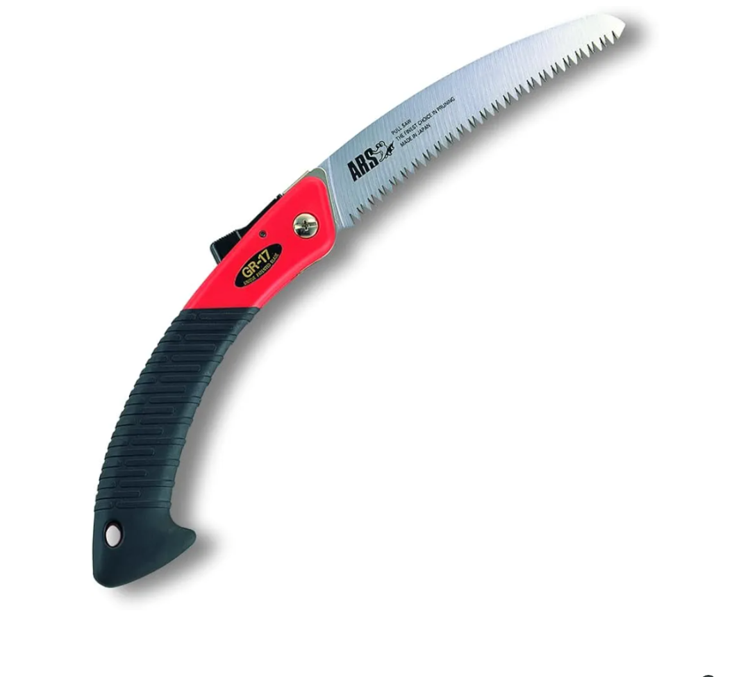 ARS Pruning Folding Turbocut Saw with 6-1/2-Inch Curved Blade SA-GR17