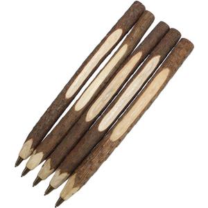 Gullor 5PCS Creative Original Ecological Wood Ballpoint Pen
