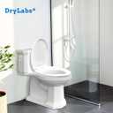 Round Toilet Seat 16.5" - Soft Close, Durable PP Toilet Seat, Easy Installation & Removal, Fits Most Toilet Bowls