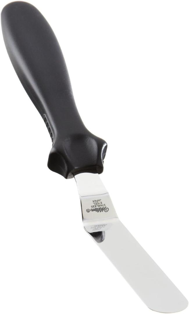 Wilton 9 Inch Angled Spatula, With Black Handle