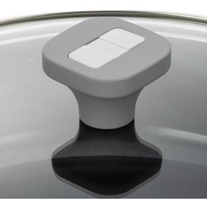 UCC LIFE Universal Replacement Pot Glass Lid Knob, White and Gray Pot Handle