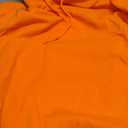 Gildan Adult Fleece Hoodie Sweatshirt, Style G18500 (M, Orange)