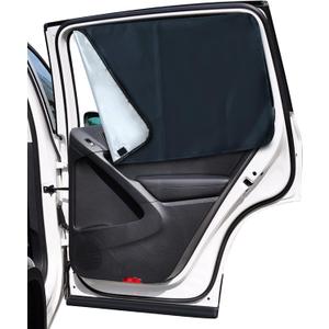 Lechin Car Window Shades for Side Window (2 Pack) - Car Window Shade for Baby - 31.5 * 20 in - with 10 M40 Magnets - Block Heats and UV Rays