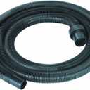 Shop-Vac 9062500 Vacuum Hose, 1.5 Inch Diameter x 12 Foot, Durable Design With Enhanced Maneuverability, Includes Accessories