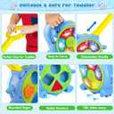 Baby Toy for 6 12 18 Months, Musical Toys for Infant 6 7 8 9 10 11 12 Months, Christmas Birthday Gifts for Toddler, Early Learning Educational Toy with Light Sound for Kids 1 2 3 Year Old Boys Girls