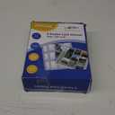 400 Pack 9 Pocket Trading Card Binder Pages, Holds 7200 Cards, Thickened Binder Sleeves, 3 Ring 9 Pocket Sheets for Sports Cards, Coupons Cards