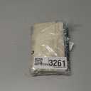 Artoid Mode Beige Pine Tree Snowflake Merry Christmas Placemats Set of 4, 12x18 Inch Seasonal Winter Xmas Holiday Table Mats for Party Kitchen Dining Decoration