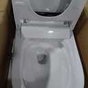 Casta Diva Smart Toilet with Bidet Built in, Auto Open Close, Foot Sensor, 1000 MaP Auto Flushing, ADA Comfort Height, Artistic Lighting, Smart Heated Seat, Foam Dispenser, Tank Built in (CD-U010Max)