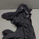 Dog Raincoat with Harness for Medium and Large Dogs, Adjustable Waterproof Dog Rain Jacket,Reflective Rainproof Puppy 4 Legs Raincoat-Grey,3XL