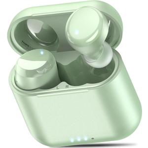 TOZO T6 Wireless Earbuds, Bluetooth 5.3 Ear Buds, Stereo Sound in Ear Headphones, 50 Hours Playtime, Wireless Charging Case, APP Customizable EQs, IPX8 Waterproof Earphones