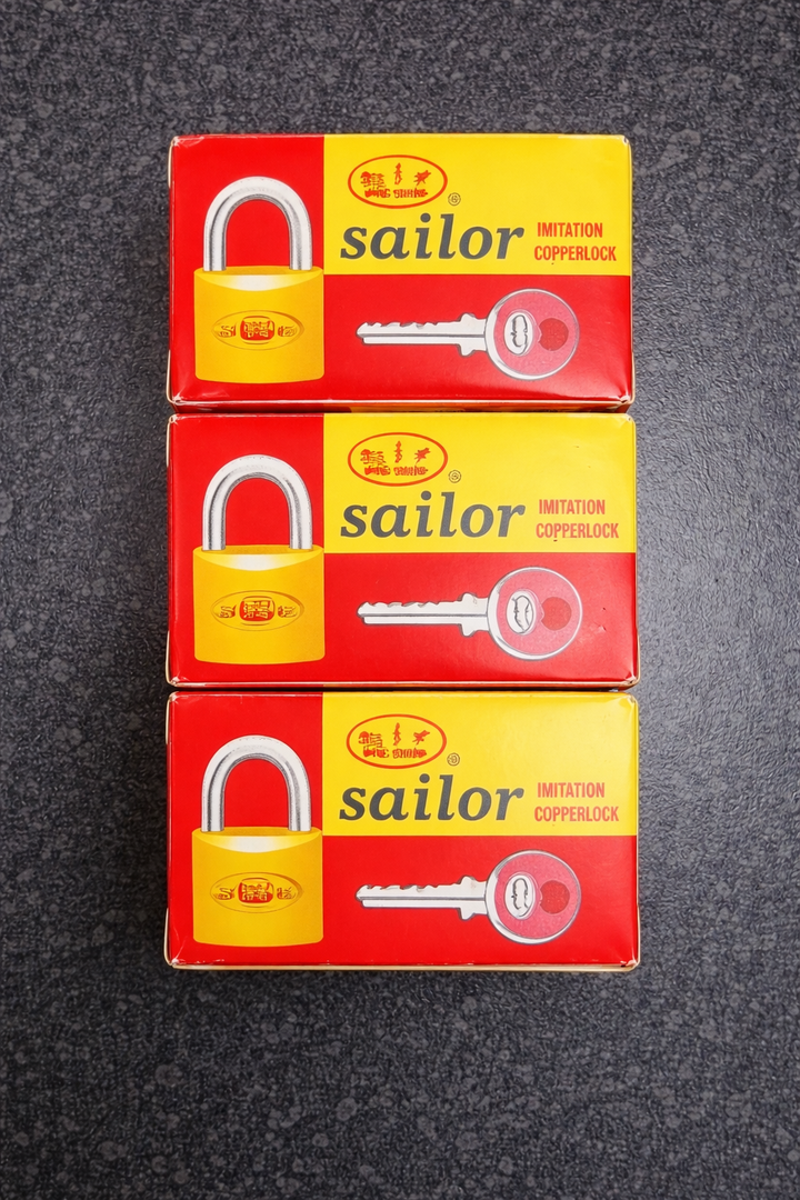 Padlocks Sailor 12 Pieces