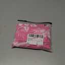 Women's Floral Print Halter Top Sweetheart Neck Ruched Tie Back Slim Fit Crop Tops (Pink, L)