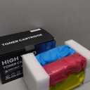 414A Toner Cartridges(with Chip) Compatible 414A W2020A Replacement for HP 414A Color Pro MFP M479fdw M479fdn M454dw M454dn M479 M454 Toner Printer(4 Pack)