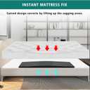Sagging Mattress Support Fix Sinking Beds High Density Foam Insert Pad for Sagging Bed Repair and Extends Life 47 x 25 x 2 Inches Pack of 1