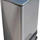 Household Essentials Trash Krusher Manual Trash Compactor, 40 L, Stainless Steel