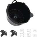 185774-000-000 Brew Basket with 2PCS Bottom Spring Loaded Stopper Kits Replacement for Mr Coffee Maker Replace Parts 112435-000-000, 112435000000, 112435 000 000