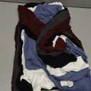 Chongbaijia 5 Pack Womens Long Sleeve Tops Mock Turtleneck Basic T Shirt Fall Stretch Tight Fitted Thermal Shirts, Size S