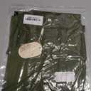 Chigant Women's Blouse Satin Silk Shirts Button Down Shirts Casual Loose Long Sleeve Office Work Tunic Tops (X-Large, Army Green2)