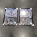 wallsthatspeak 17x25 Black Picture Frame for Puzzles Posters Photos or Artwork, Pack of 2