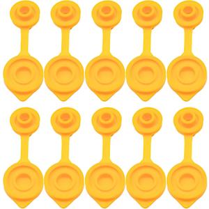 Gas can Vents for Plastic Gas Cans, Gas Can Vent Caps, Yellow Fuel Gas Can Jug Vents/Cap Replacement