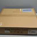 Solid Wood Flag Display Case Military Shadow Box Fit a Folded 3'x5' Flag for Army Navy Air Force Veteran Flag American Military Flag Display Case with Certificate Holder, Mahogany