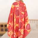 2 x BENEDICT 36 Inch Pizza Blanket for Baby - Soft and Funny Flannel Blanket, for Baby Shower, Boys or Girls, Novelty Food-Themed Blanket for Infants