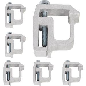 KUAFU Mounting Clamps Truck Caps Camper Shell Compatible with Toyota Chevrolet Chevy Ford Dodge Ram Gmc Sierra Dakota Ram 1500 2500 3500 F150 F250 Heavy Duty Aluminum 2 Packages