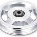 Alomejor Aluminum Alloy Bearing Pulley Wheel for Gym Equipment, Universal Fitness Accessory, 90mm and 115mm