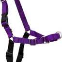 PetSafe Easy Walk No-Pull Dog Harness - Ultimate Harness to Help Stop Pulling - Pull-Free Walks - Take Control & Teach Better Leash Manners - Patented Martingale Loop Design - Deep Purple, Medium