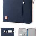 Dadanism 9-11" Tablet Sleeve Padded Carrying Case with Handle for iPad A16 11", iPad 10th Gen/Air5/4 10.9", iPad Air M4/Pro M5 11", iPad 9/8/7th Gen 10.2", Galaxy Tab A11+ 11", Remarkable 2, Indigo
