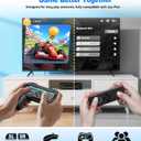 Switch 2 Sports Accessories Bundle 22 in 1 Family Party Kit for Nintendo Switch 2 Only, with Tennis Rackets, Steering Wheels, Wrist Straps, Grips, Joystick Caps, Card Case & Storage Bag