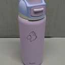 BUZIO 32 oz Insulated Water Bottle - Stainless Steel with Chug Cap, Leakproof Locking Lid, Carry Loop, Wide Mouth, Dishwasher Safe, Gym Sports Travel Work Outdoors, Gifts for Women & Men, Light Purple