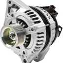 11390N New Alternator Compatible with 2.4L L4 Honda Accord 2008 2009 2010 2011 2012, Acura TSX 2009 2010 2011 2012 2013 2014, Replace# 130A, 12V, CW, 7-Groove Pulley, 11390, 1042105890, 12870