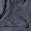 Dokotoo Womens 2025 Hoodies Button Collar Drawstring Hooded Pullover Sweatshirt Casual Long Sleeve Tops Shirts (Large, Blue)