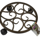Panacea Patio Garden Scroll Plant Caddy, Spirale Chariot Pour Plantes, Broken