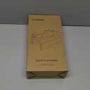 Couch Arm Cup Holder CLESOO Couch Arm Tray Anti-Slip Couch Cup Holder Silicone Sofa Armrest Tray Dual Side Pocket Couch Drink Holder Sofa Caddy Arm Remote Holder Snack Caddy with Phone Holder, Blue