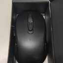 Wireless Mouse Ergonomic, Side Buttons Mouse, 2400 DPI, Silent and Anti Slip Roller Cordless Mice, 2.4Ghz with USB Receiver, 6 Buttons, Suitable for Laptop PC Chromebook and Windows 11/10/7 - Black