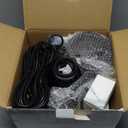 Poafamx Pond Fountain Aerator, 5000GPH Floating Fountain Pump for Large Pond, 33FT Power Cord Pond Aerator with Mooring Kit and Outlet Timer 110V for Pond Pool Lake Aquascape Oxygenation