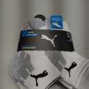 PUMA mens 8 Pairs Core Athletic Cushioned Crew Sock S