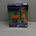 Dog Pooper Scooper Swivel Bin & Rake Kit with 55 Waste Bags, 46" Long Handle Adjustable Portable Non-Breakable Poop Scooper Easy to Clean Pet Waste