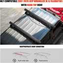 Roof Rack Cross Bars for 2007-2026 Jeep Wrangler JK JL/Gladiator JT 396lbs Lockable Roof Rails Crossbars Anti-Theft Roof Rackfor Cargoes, Bicycles, Kayaks, Luggage Racks, Suitcases, Canoes
