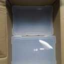 OMNISAFE 5x7 Photo Storage Cases, Plastic Craft Storage Container, Acid-Free Box for Pictures, Crafts, Scrapbooking, Photo Keeper (5)