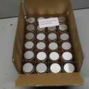 U Pack 2oz Mason Jar with Silver Lid for Honey Jam Spice Pack of 24 Sets