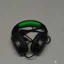 BINNUNE Gaming Headset with Mic for PS4 PS5 Xbox Series X|S Xbox 1 PC NS, Wired Gaming Headphones with Microphone for PS 4|5 Xbox1 (Black Green)