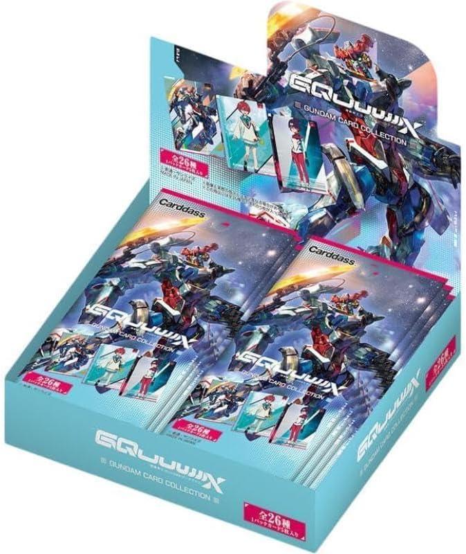 Bandai Gundam Card Collection Gundam GQuuuuuuuX (Box), Pack of 20