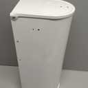 BlissBoard Metal Mailboxes Post Mount, Galvanized Steel Outside Mail Box, Standard Medium Capacity, 20 x 8.7 x 6.7 Inches, White