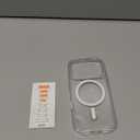 TORRAS Stronger Magnetic for iPhone 17 Pro Case Clear, [Covered Camera Control] [Anti-Yellowing] Compatible with MagSafe, Military-Grade Drop Protection, Slim Phone Case for iPhone 17 Pro