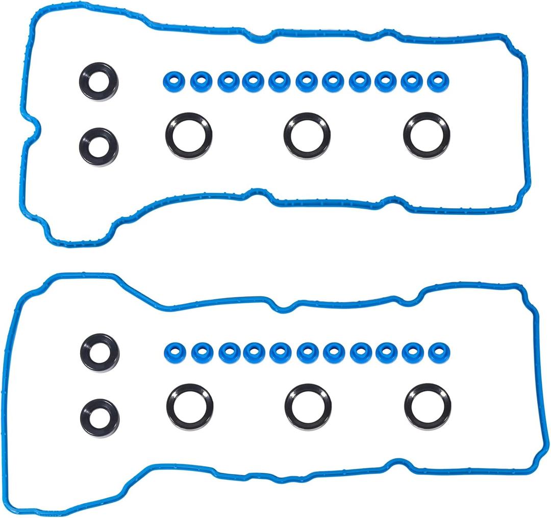 VS50814r For Ford Edge 3.5 Valve Cover Gasket Explorer F150 F-150No Turbocharged) Mustang Transit 150 250 350 Police Interceptor Lincoln Mks Mkt Mkx Mkz 3.5 3.7L 2011 2012 2013 2014-2020 VS50722
