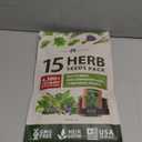 HOME GROWN 15 Herb Seeds for Planting 4, 500+ Non-GMO Heirloom Seeds | Extra Large Variety Pack Herb Kit – Indoor Outdoor & Hydroponic | Culinary Seed Set | Grow Your Own Herbs | Gardening Gift